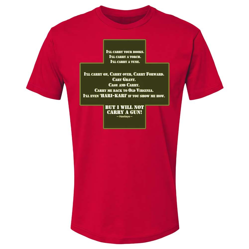 I Will Not Carry a Gun - Red - 7