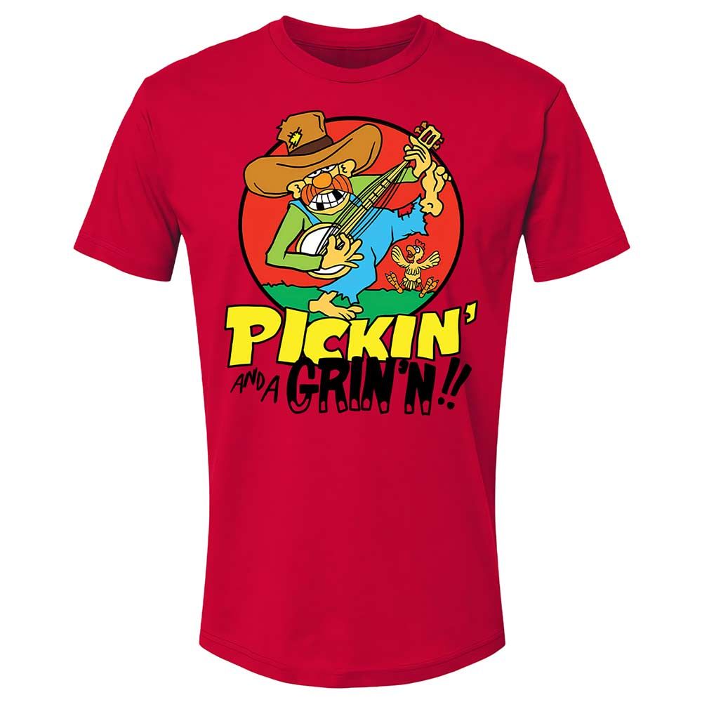 Pickin' and a Grinnin - Red - 7