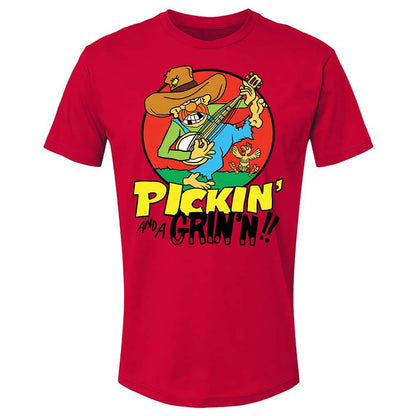 Pickin' and a Grinnin - Red - 7