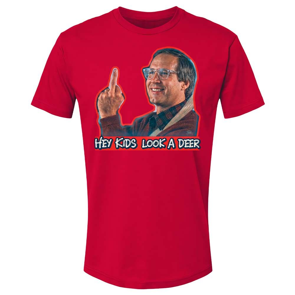 Hey Kids, Look a Deer - Red - 7