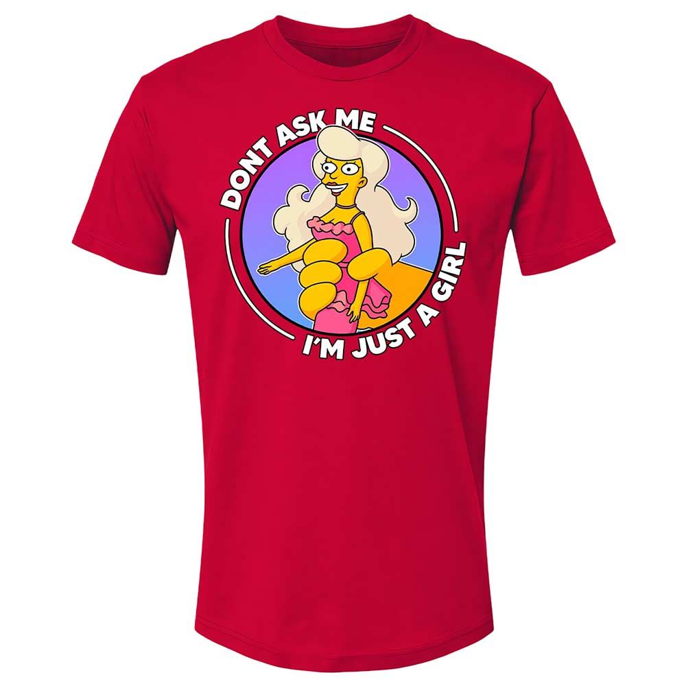 Don't Ask Me I'm Just A Girl - Red - 7