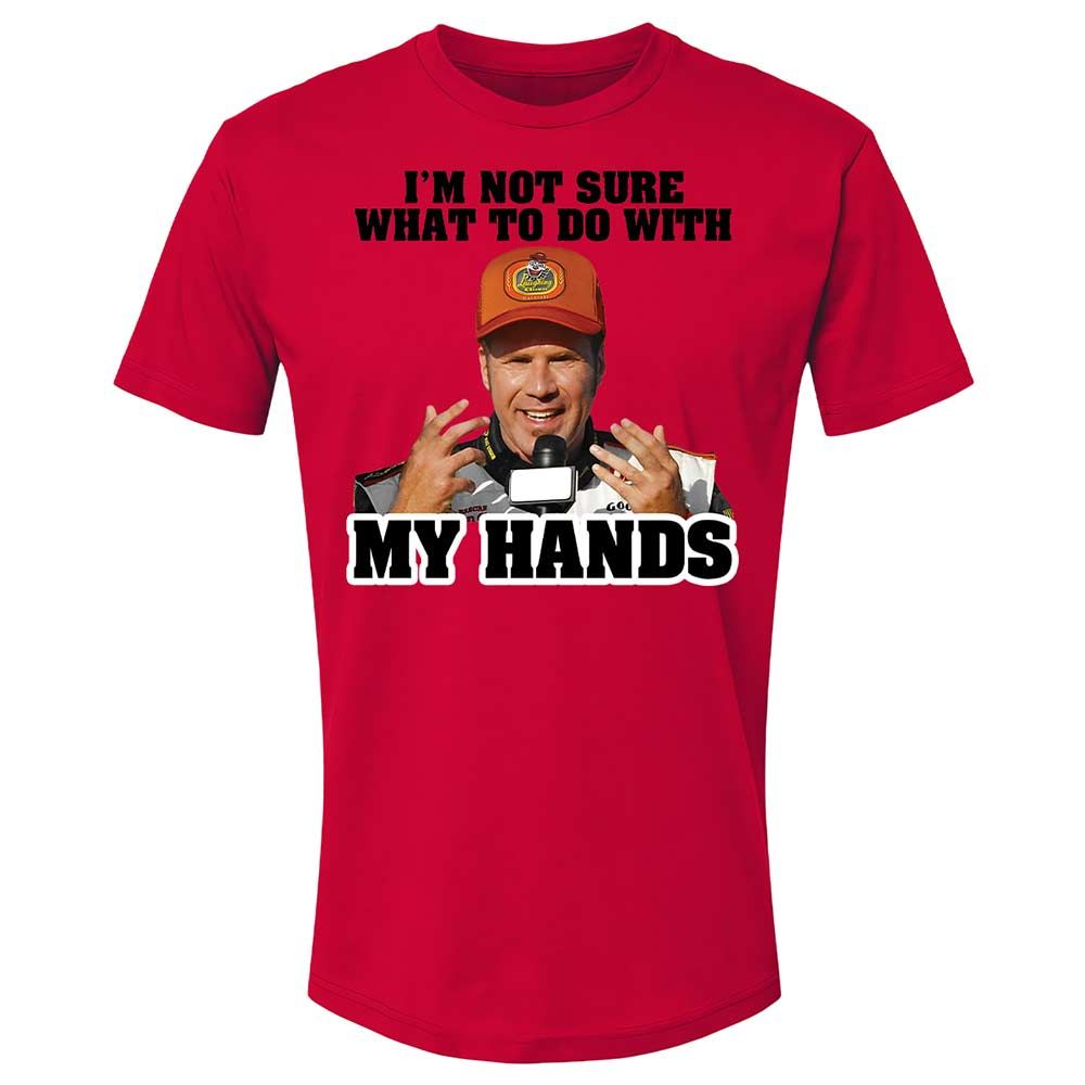 I'm Not Sure What To Do With My Hands - Red - 7