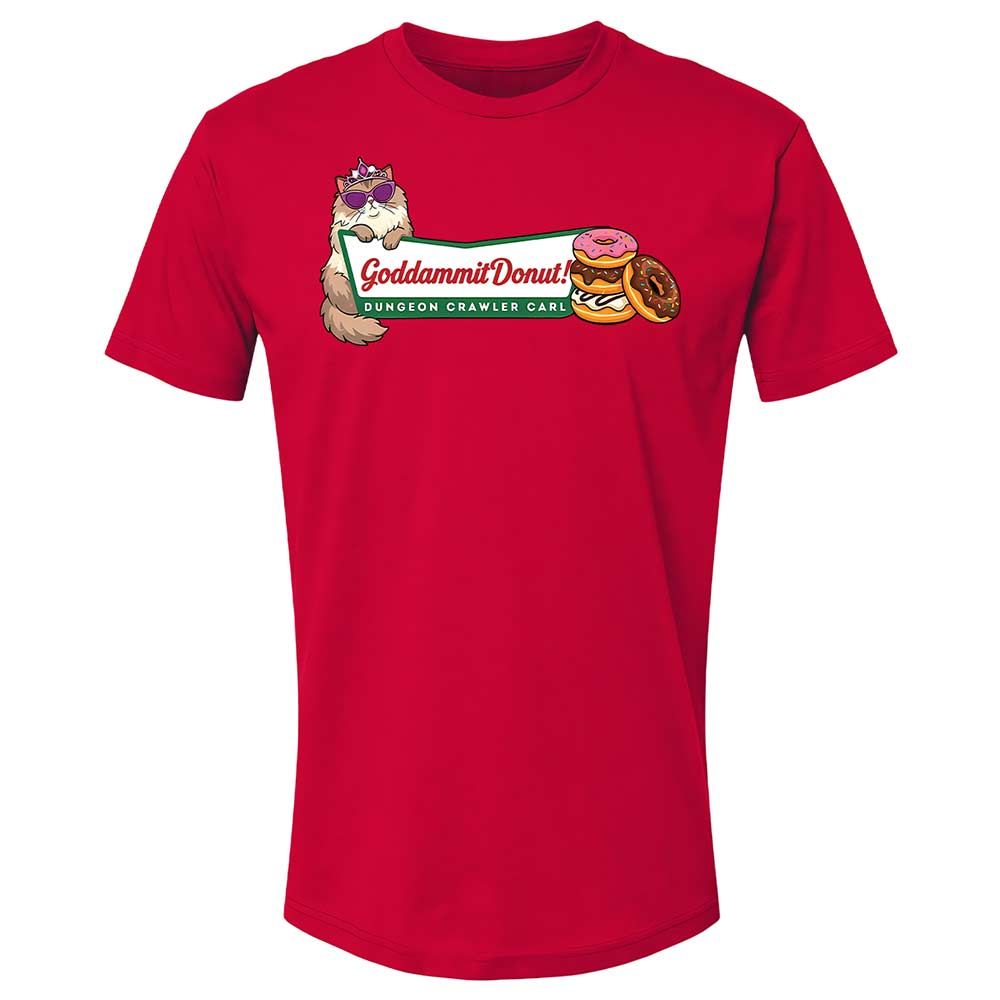 Goddammit Donut - Red - 7