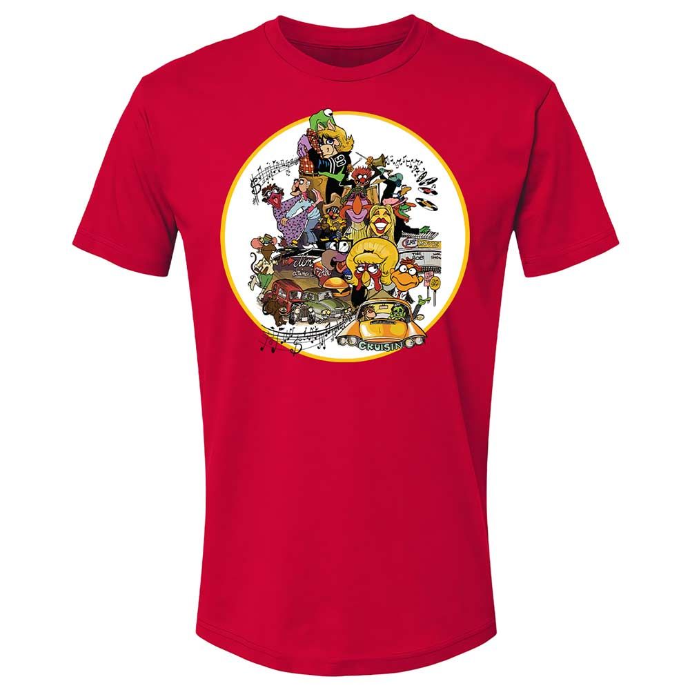 Muppet Graffiti - Red - 7