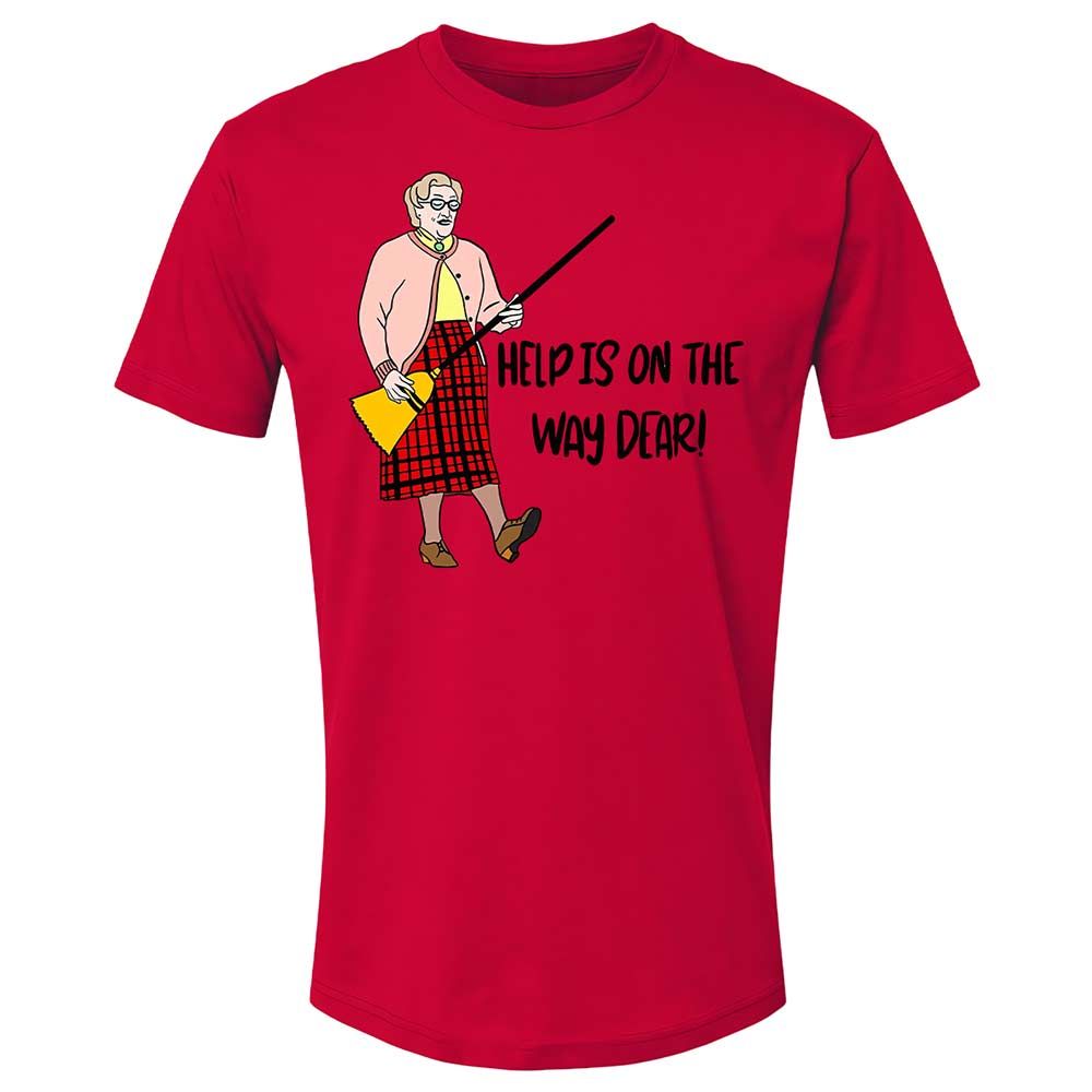Help is on the way dear - Red - 7