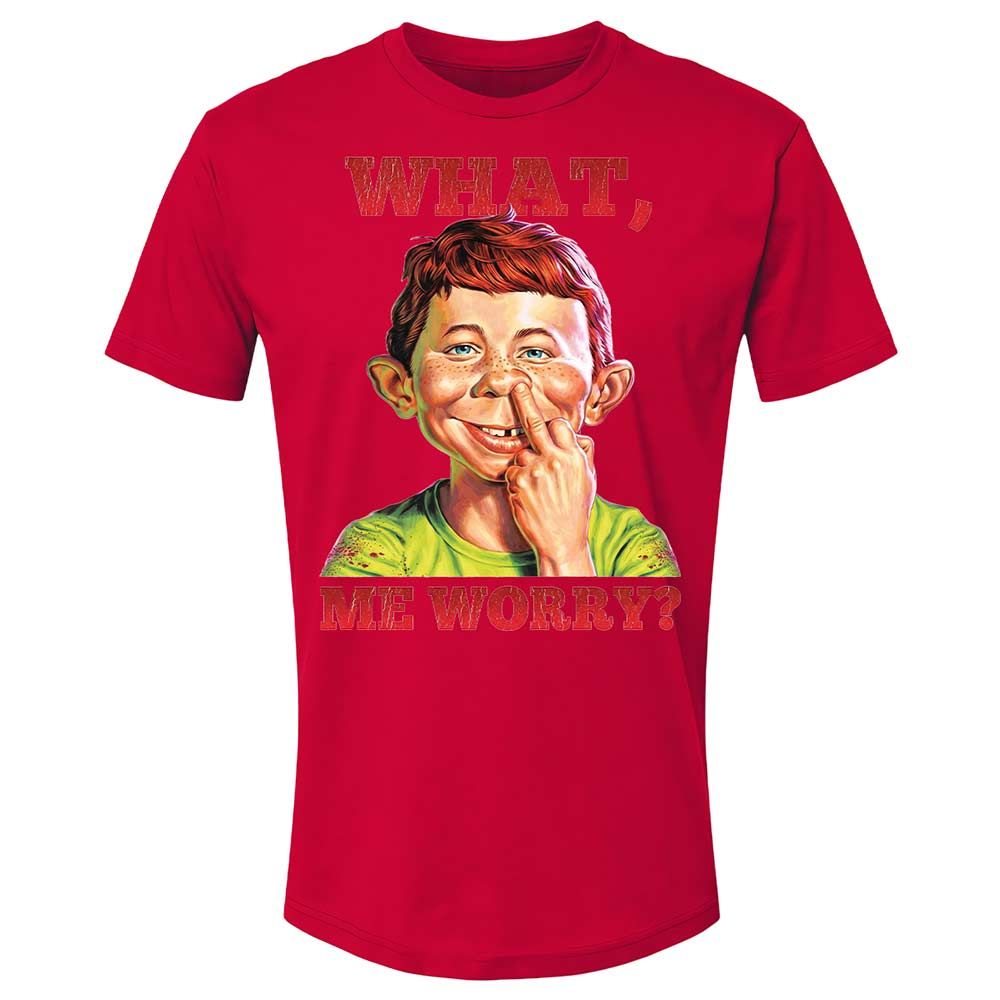 What, me worry - Red - 7