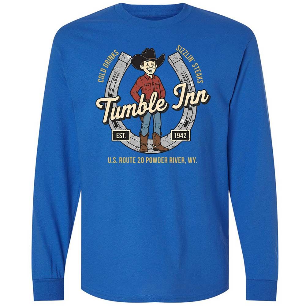 Long Sleeve T-Shirt - 4LYWMWHF - Royal - 7