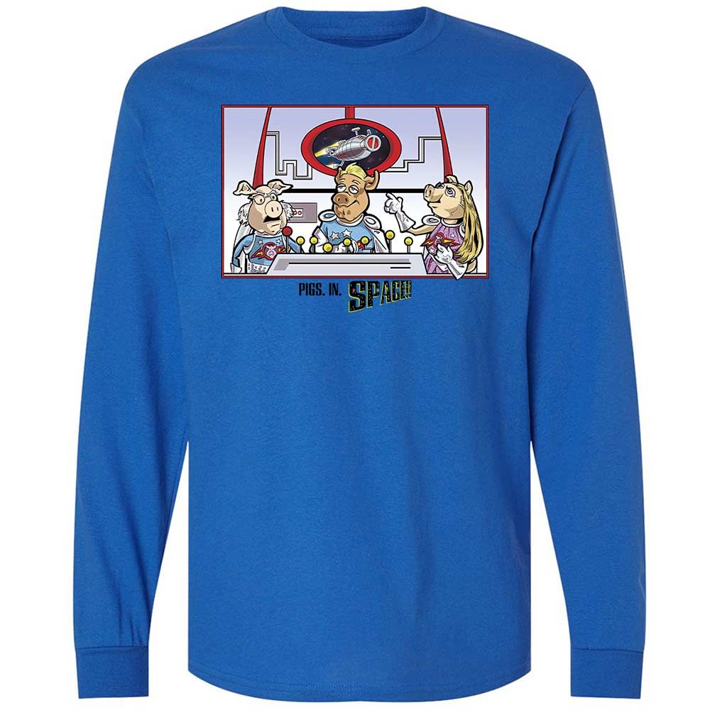 Long Sleeve T-Shirt - AK61X1PF - Royal - 7