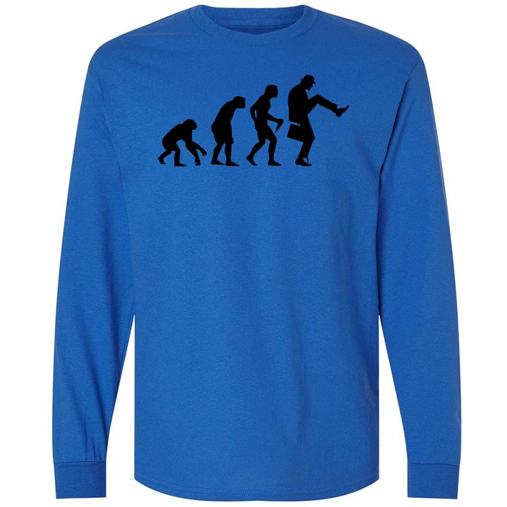 Long Sleeve T-Shirt - 4QZY9DV5 - Royal - 7