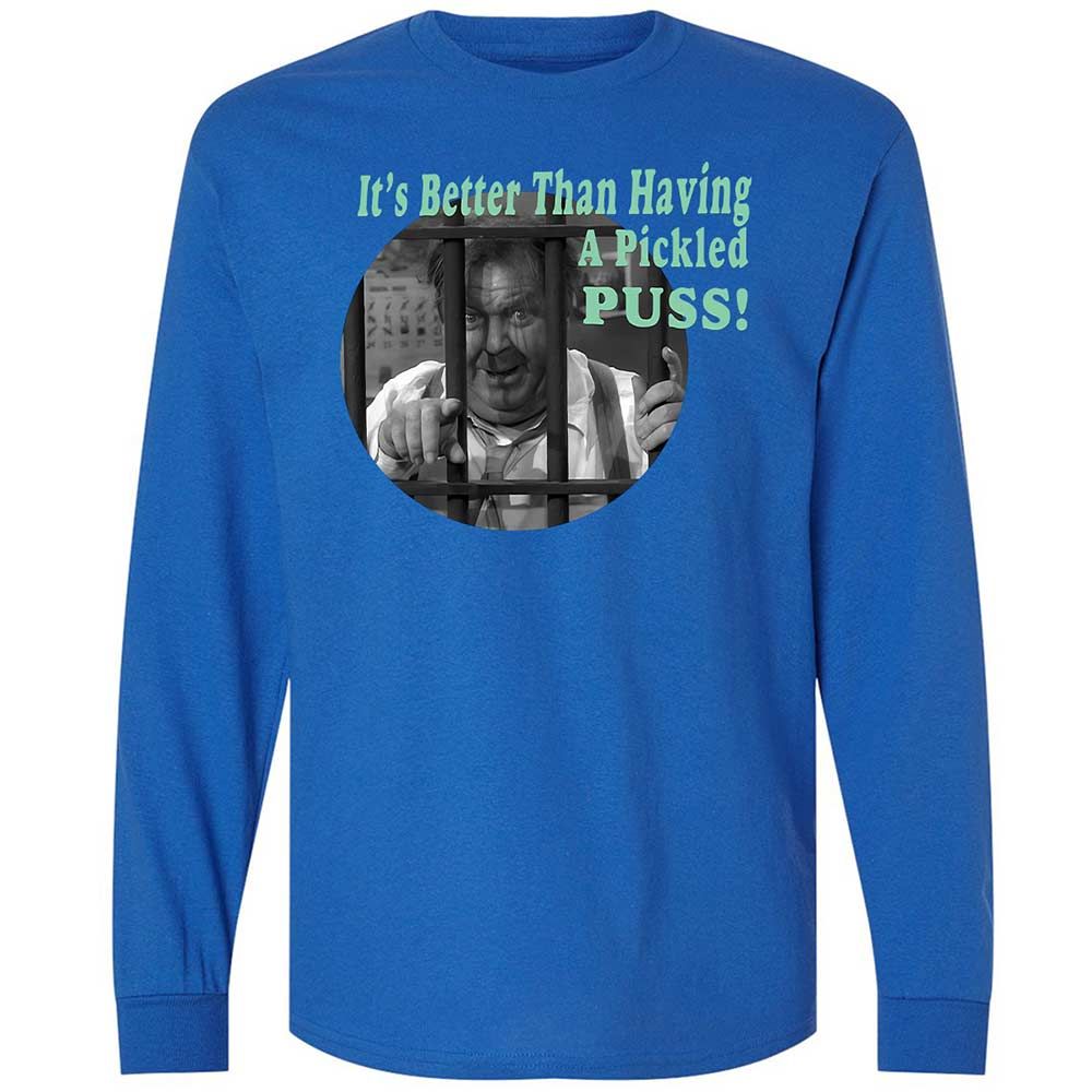Long Sleeve T-Shirt - TAH84Y8T - Royal - 7