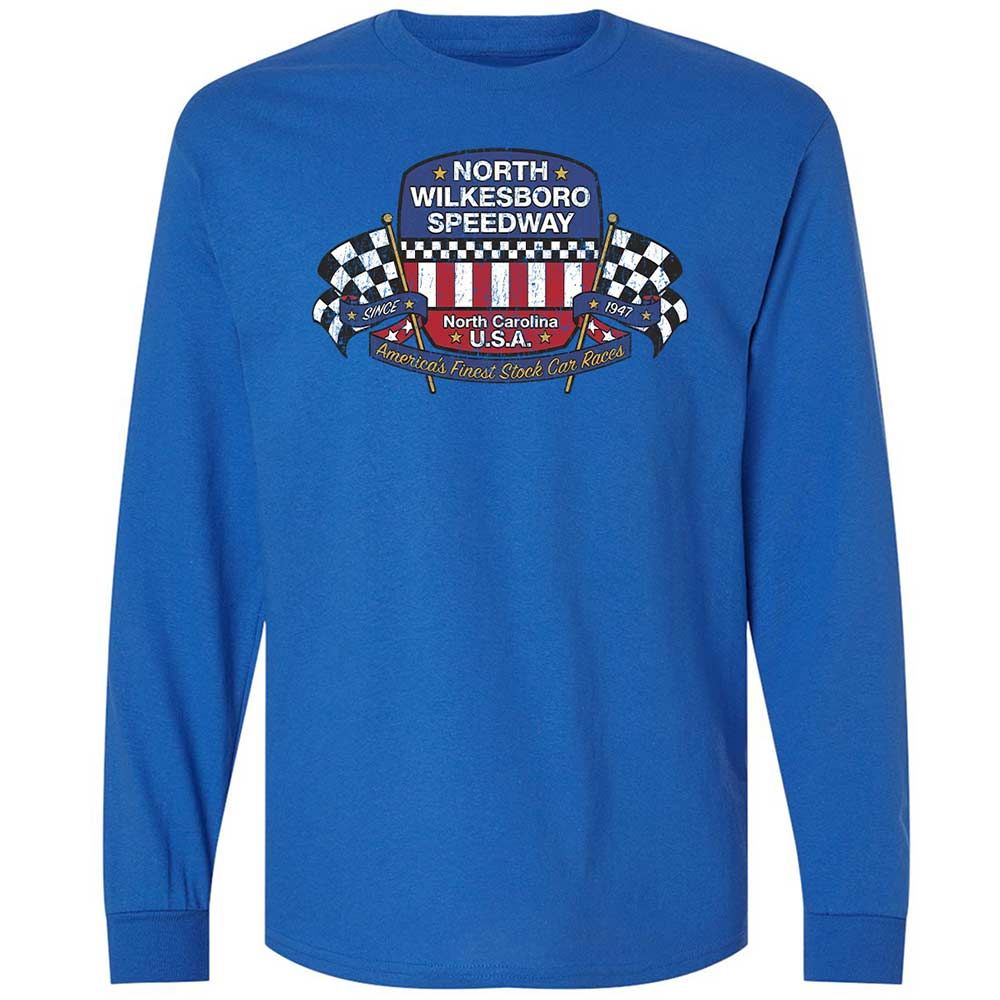 Long Sleeve T-Shirt - J9VMHLNY - Royal - 7