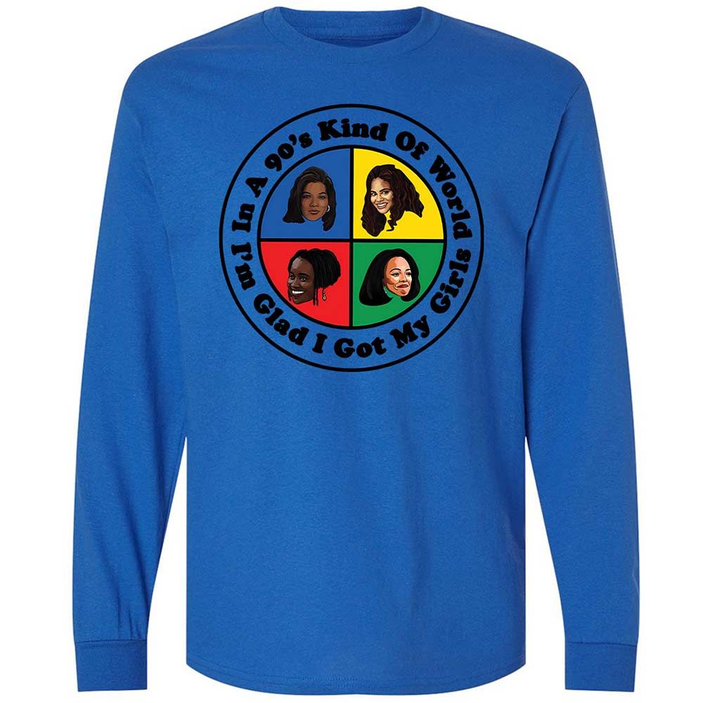 Long Sleeve T-Shirt - 177DQRM1 - Royal - 7