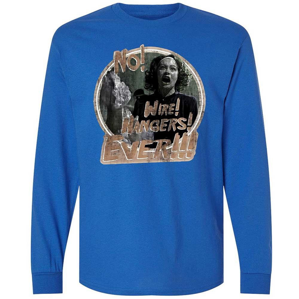 Long Sleeve T-Shirt - N4ZAQFG8 - Royal - 7
