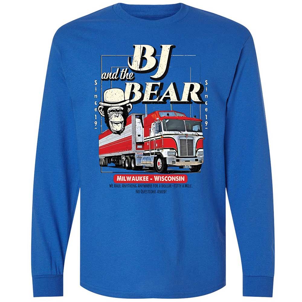 Long Sleeve T-Shirt - GG8X2JE7 - Royal - 7