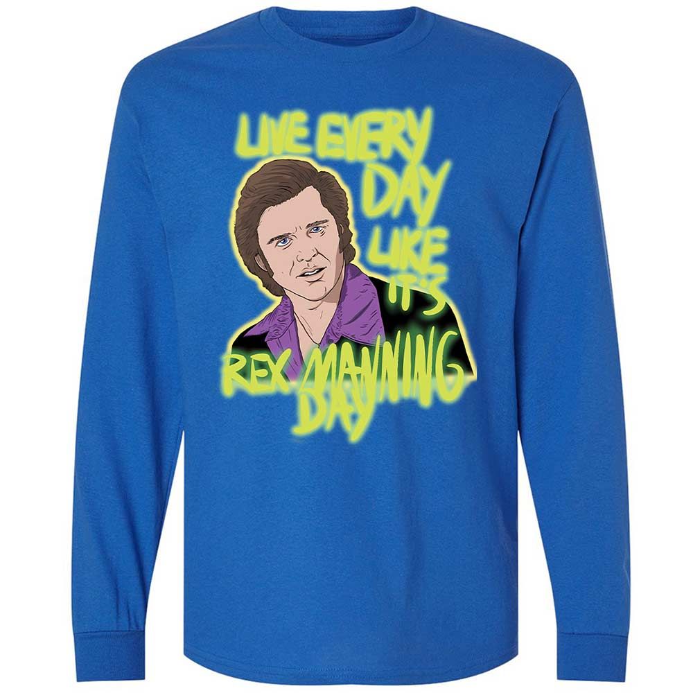 Long Sleeve T-Shirt - YGLAS8H3 - Royal - 7