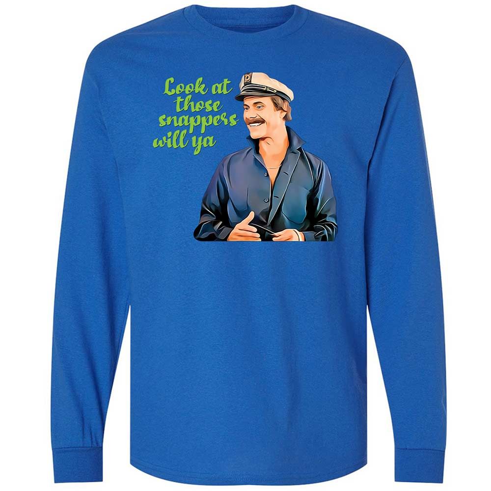 Long Sleeve T-Shirt - QXWXBXUT - Royal - 7