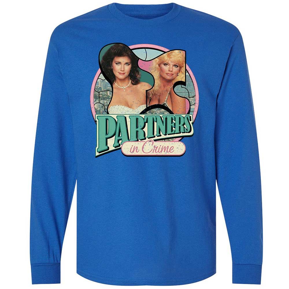 Long Sleeve T-Shirt - C1F7FWRV - Royal - 7