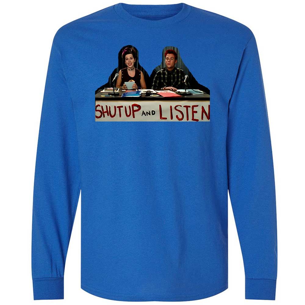 Long Sleeve T-Shirt - X1C5QY8Z - Royal - 7
