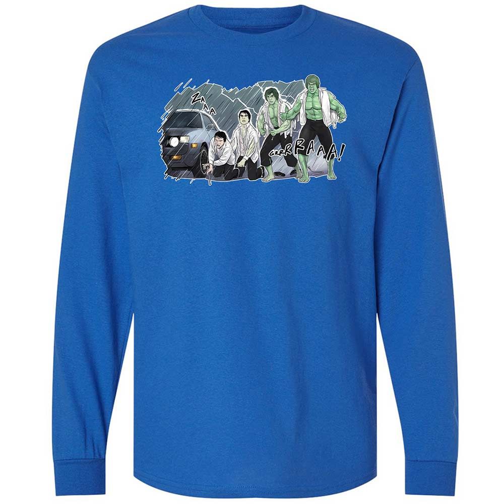Long Sleeve T-Shirt - ZEGL7C46 - Royal - 7