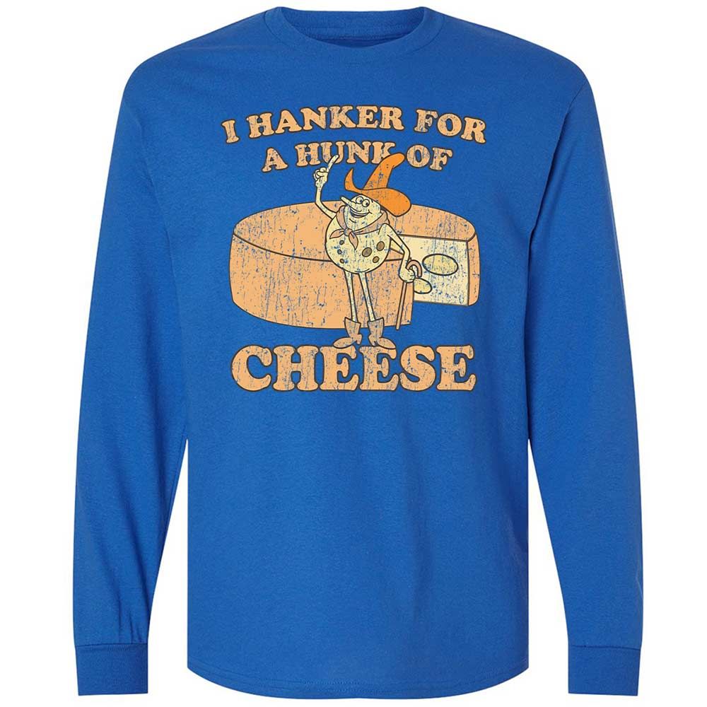 Hanker For A Hunk Of Cheese - Royal - 7