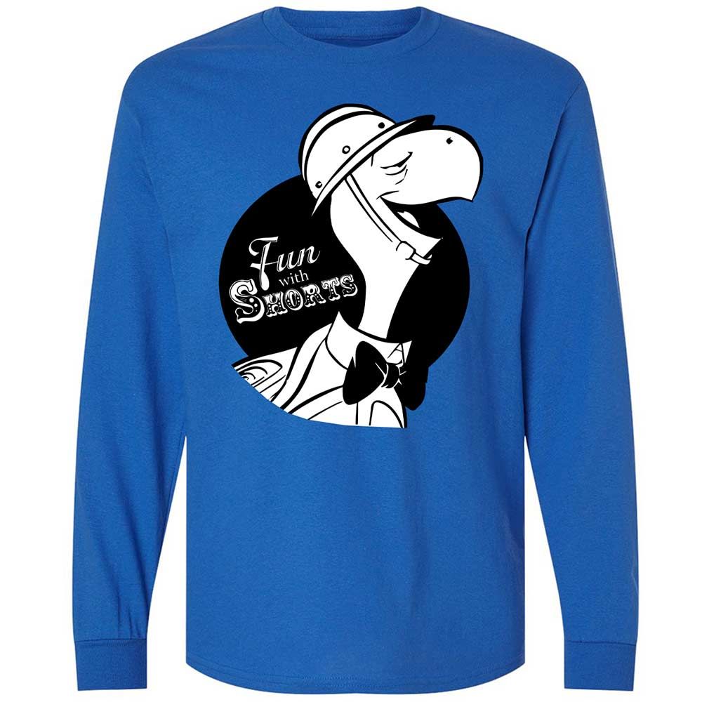 Long Sleeve T-Shirt - VDRB5KY8 - Royal - 7