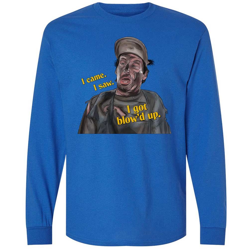 Long Sleeve T-Shirt - J5ARZT2D - Royal - 7