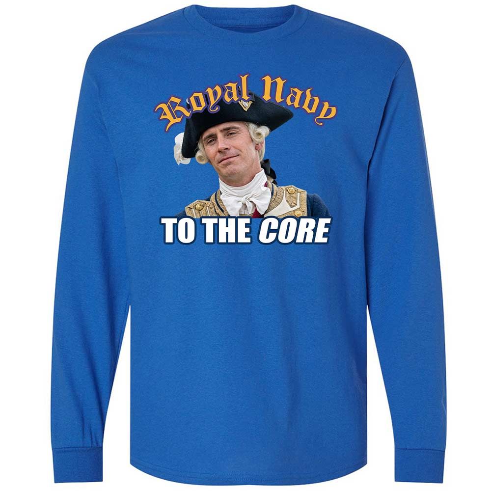 Long Sleeve T-Shirt - RE2HNPXA - Royal - 7