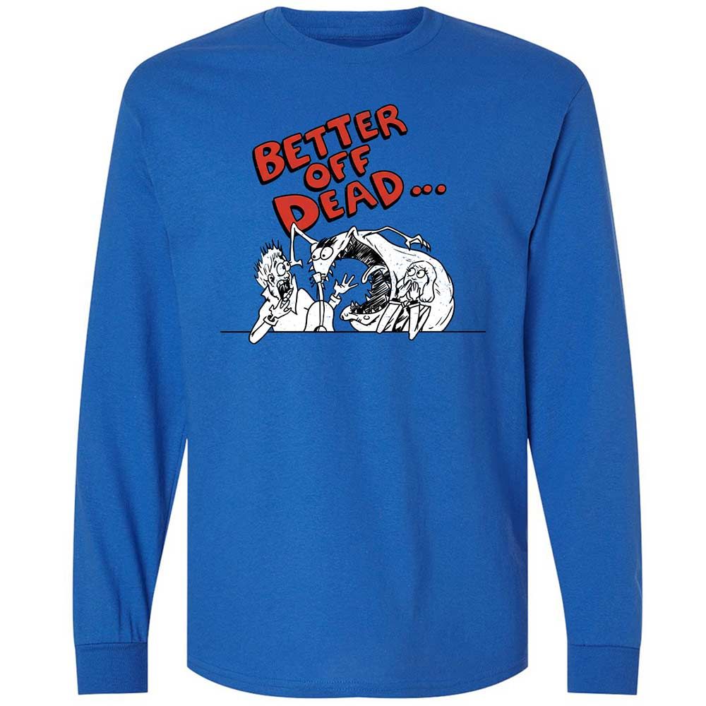 Long Sleeve T-Shirt - PBA7TKM7 - Royal - 7