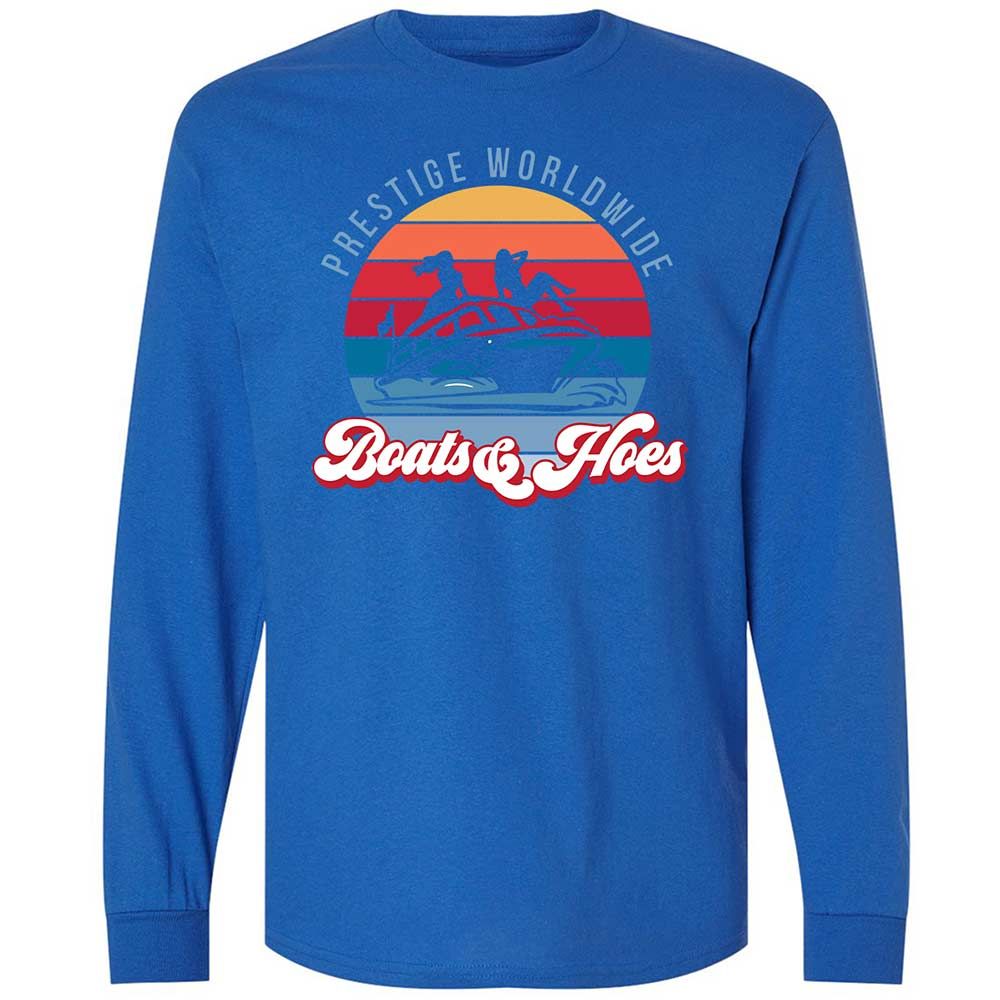 Long Sleeve T-Shirt - WB9CF64B - Royal - 7