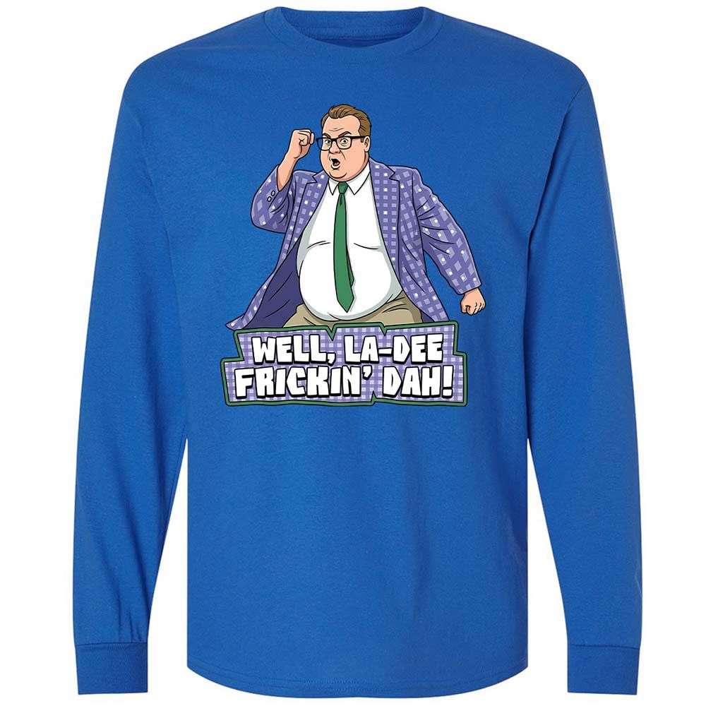 Long Sleeve T-Shirt - C3PPFGQN - Royal - 7