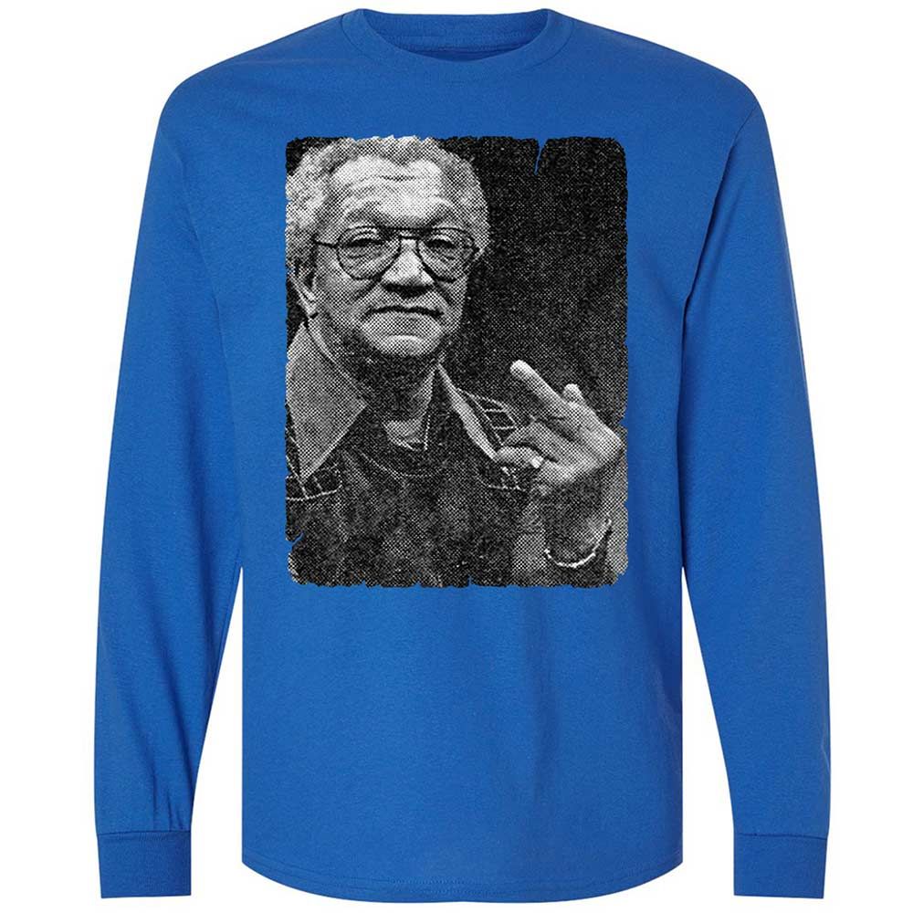 Long Sleeve T-Shirt - Q51ZVUQJ - Royal - 7