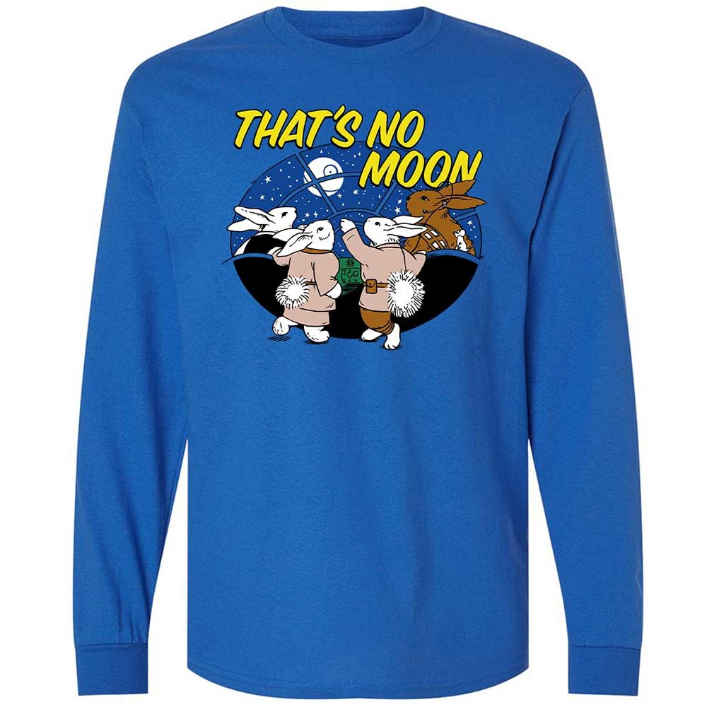 Long Sleeve T-Shirt - White - Royal - 7