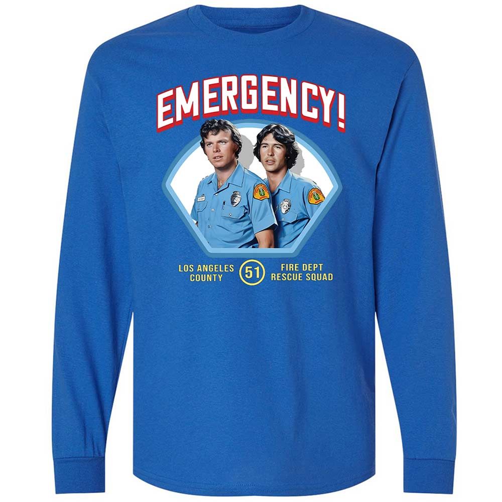 Long Sleeve T-Shirt - X9MZ3CXL - Royal - 7
