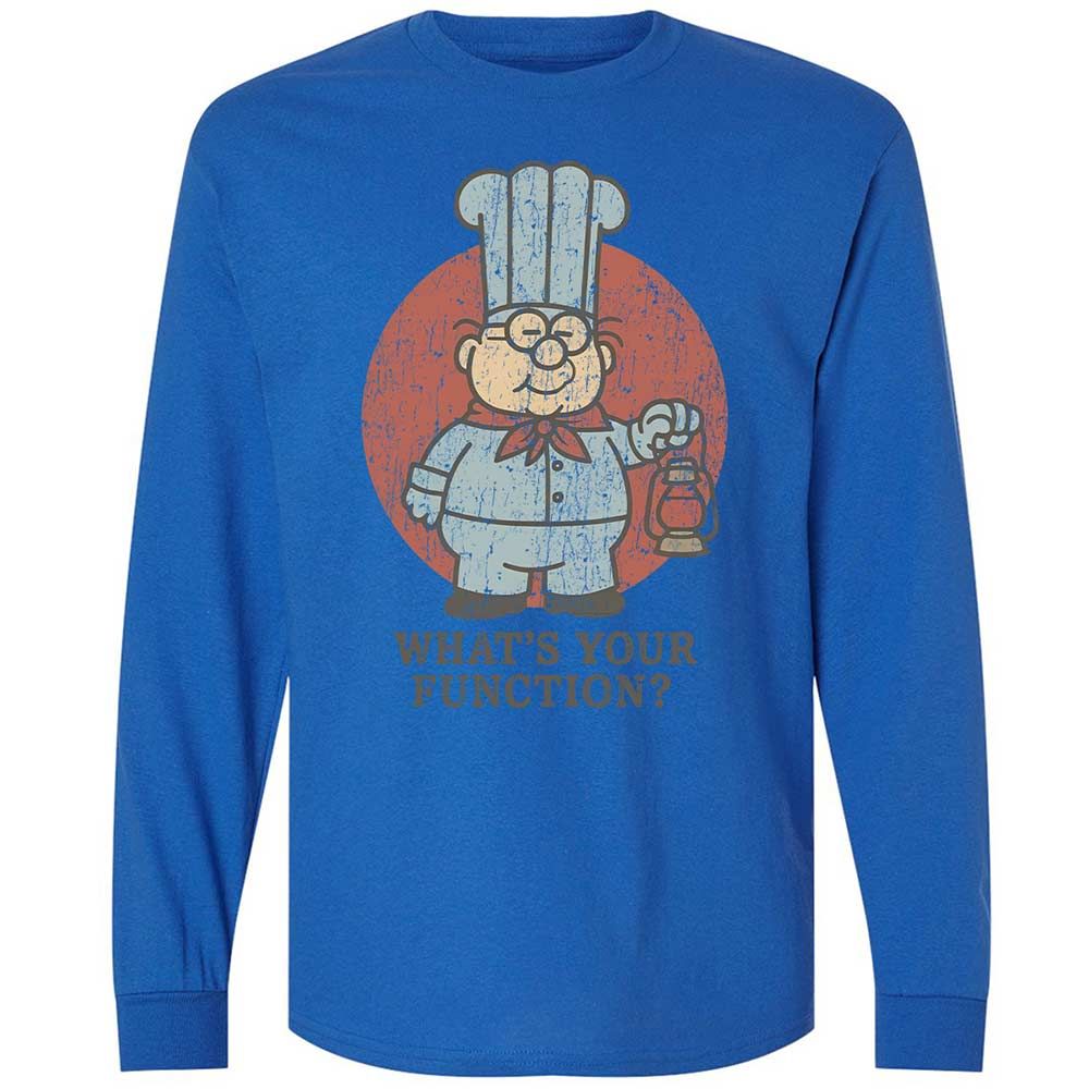 Long Sleeve T-Shirt - WAQ4ZNVR - Royal - 7