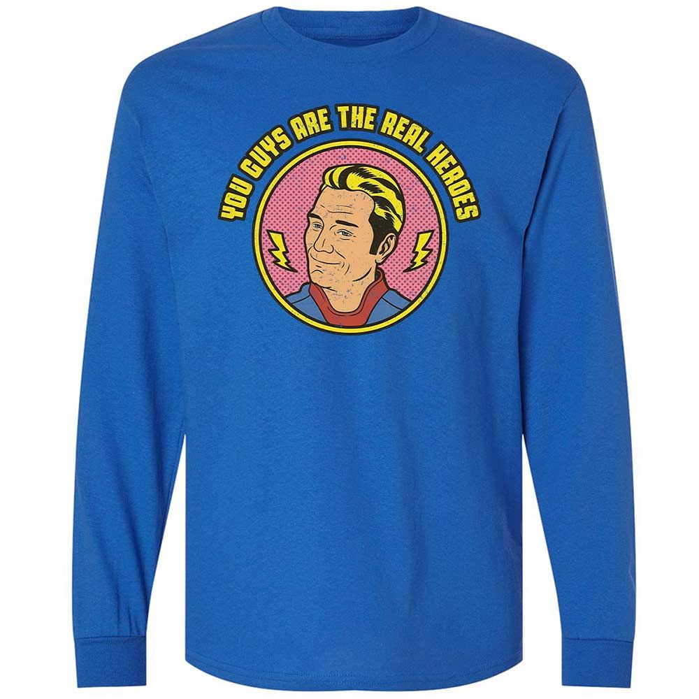 Long Sleeve T-Shirt - FYUMLVCX - Royal - 7