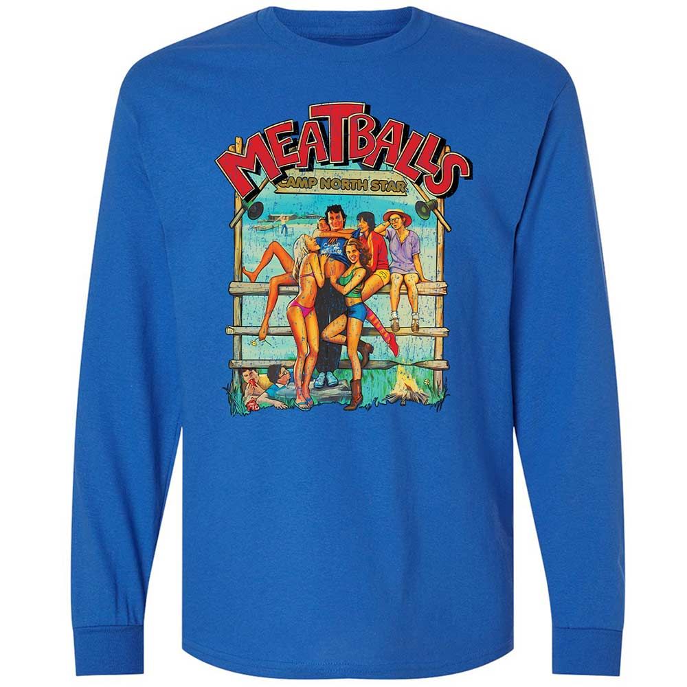 Long Sleeve T-Shirt - GDPZBPXD - Royal - 7