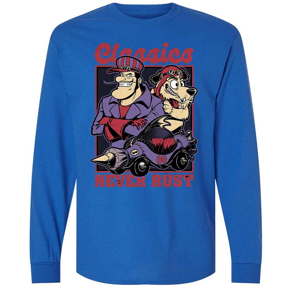 Long Sleeve T-Shirt - G85BX7B7 - Royal - 7