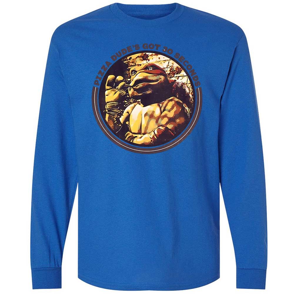 Long Sleeve T-Shirt - UKP2N9CQ - Royal - 7