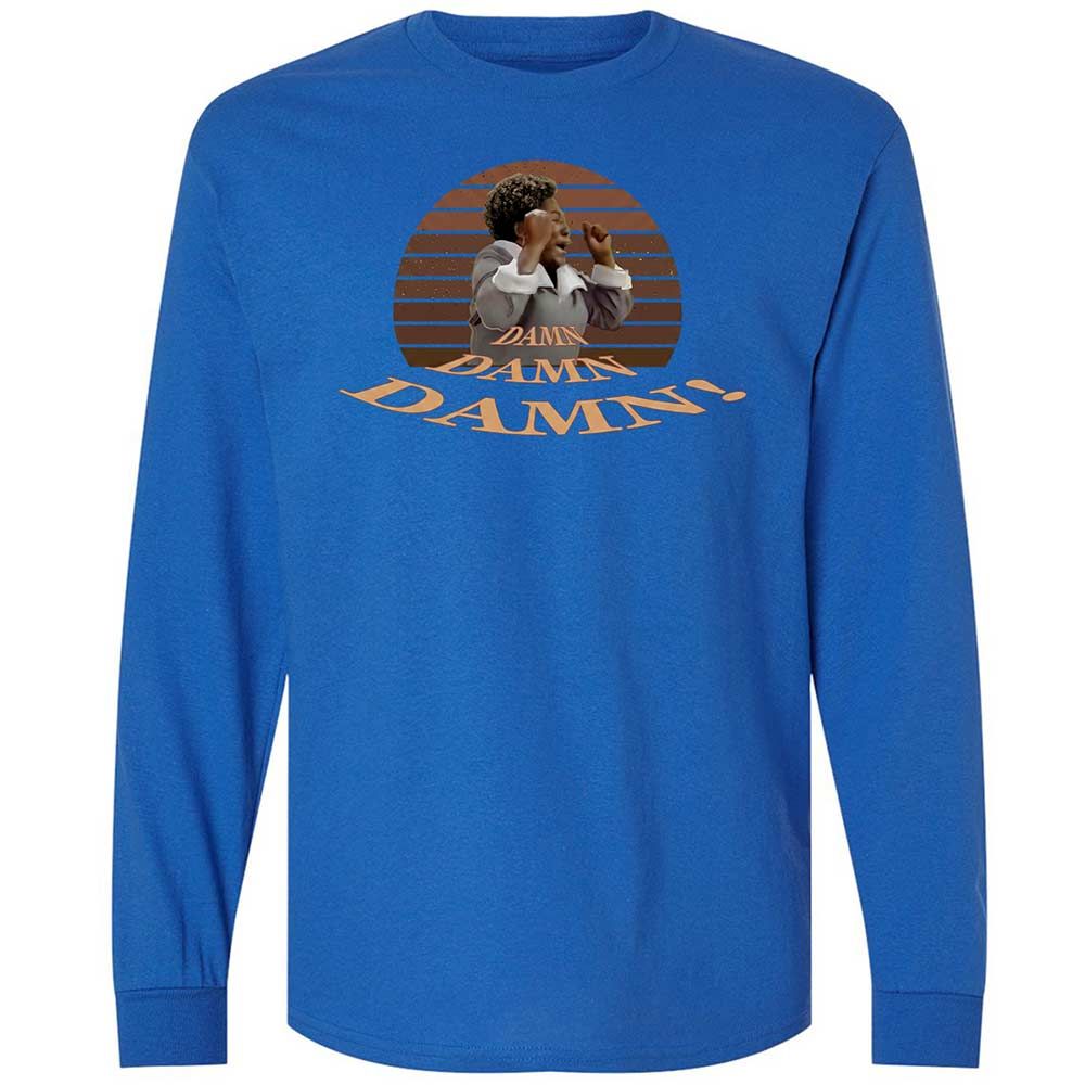 Long Sleeve T-Shirt - Y4VVXFGB - Royal - 7