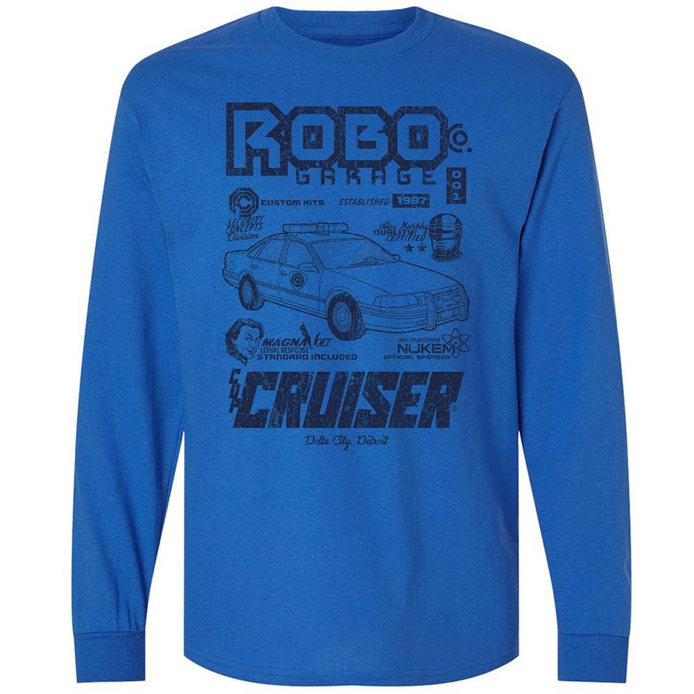 Long Sleeve T-Shirt - VY4LT7FK - Royal - 7