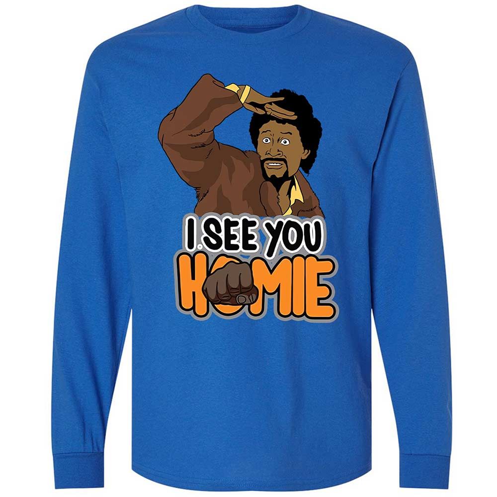 Long Sleeve T-Shirt - Z343X8BW - Royal - 7
