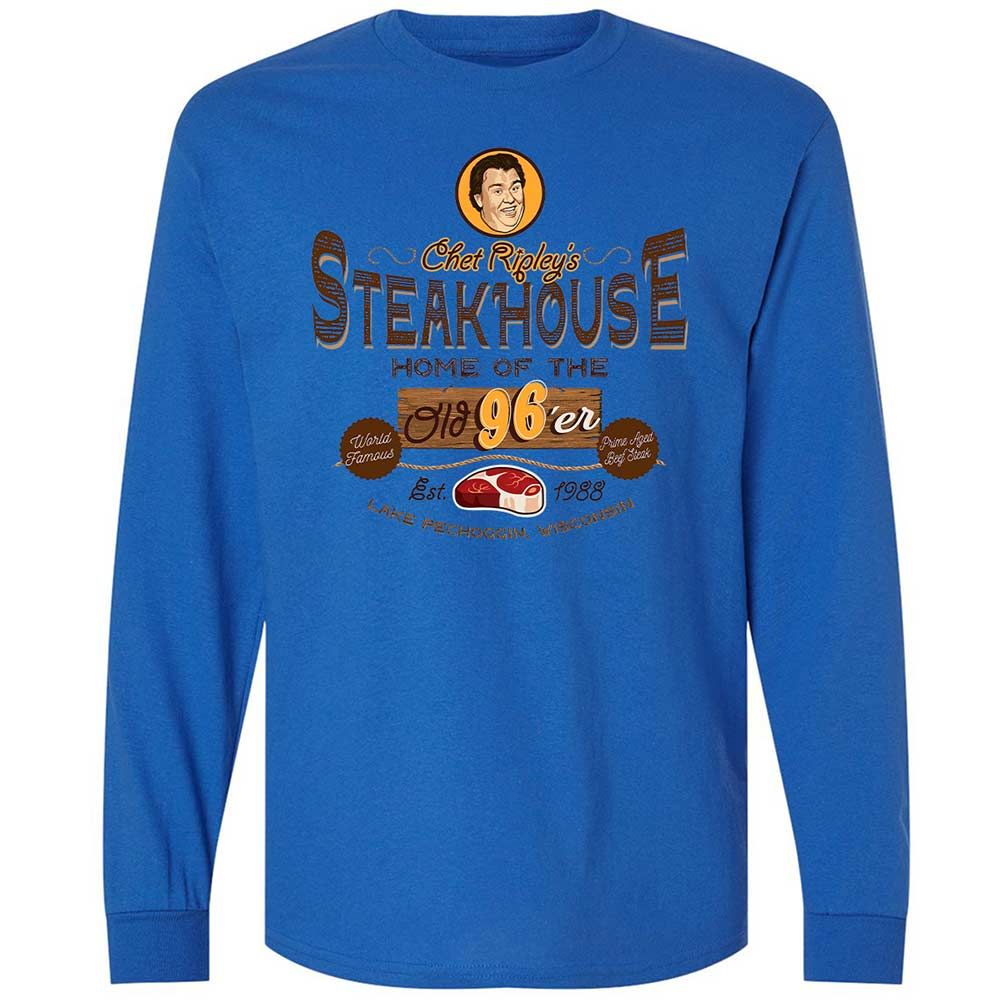 Long Sleeve T-Shirt - 8N3JBEYT - Royal - 7