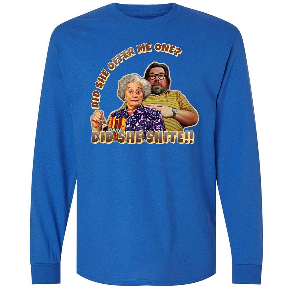 Long Sleeve T-Shirt - 1E3EXNDV - Royal - 7