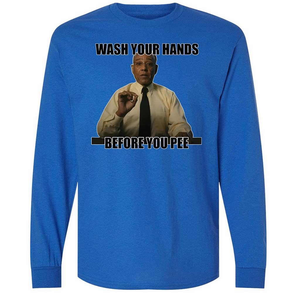 Long Sleeve T-Shirt - 1TYQW8LG - Royal - 7