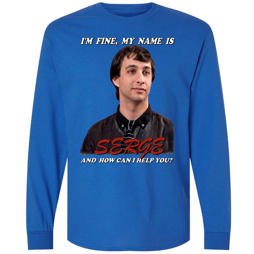Long Sleeve T-Shirt - RL3NL6KP - Royal - 7