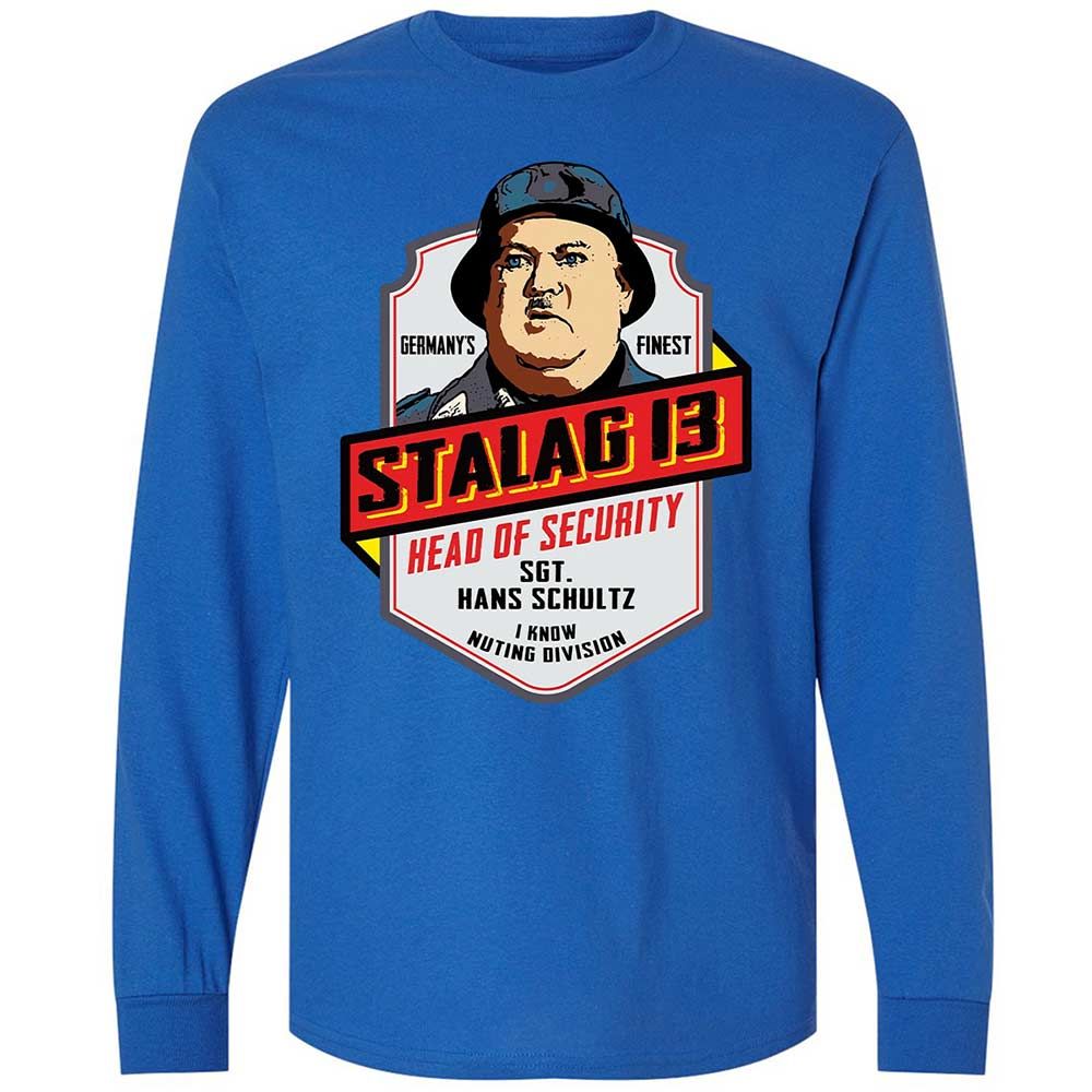 Long Sleeve T-Shirt - KM1QDWLL - Royal - 7