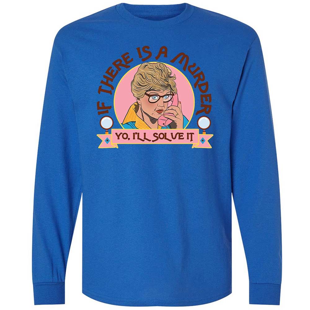 Long Sleeve T-Shirt - GBRQMV87 - Royal - 7