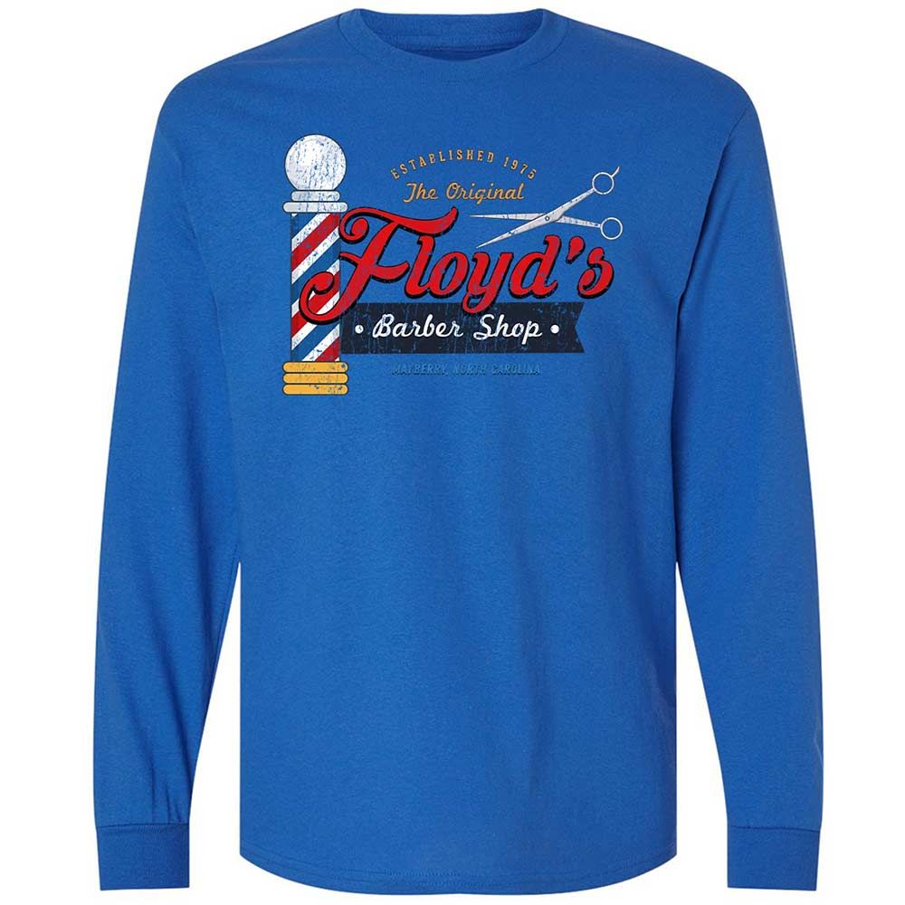 Long Sleeve T-Shirt - YNCVLKEH - Royal - 7