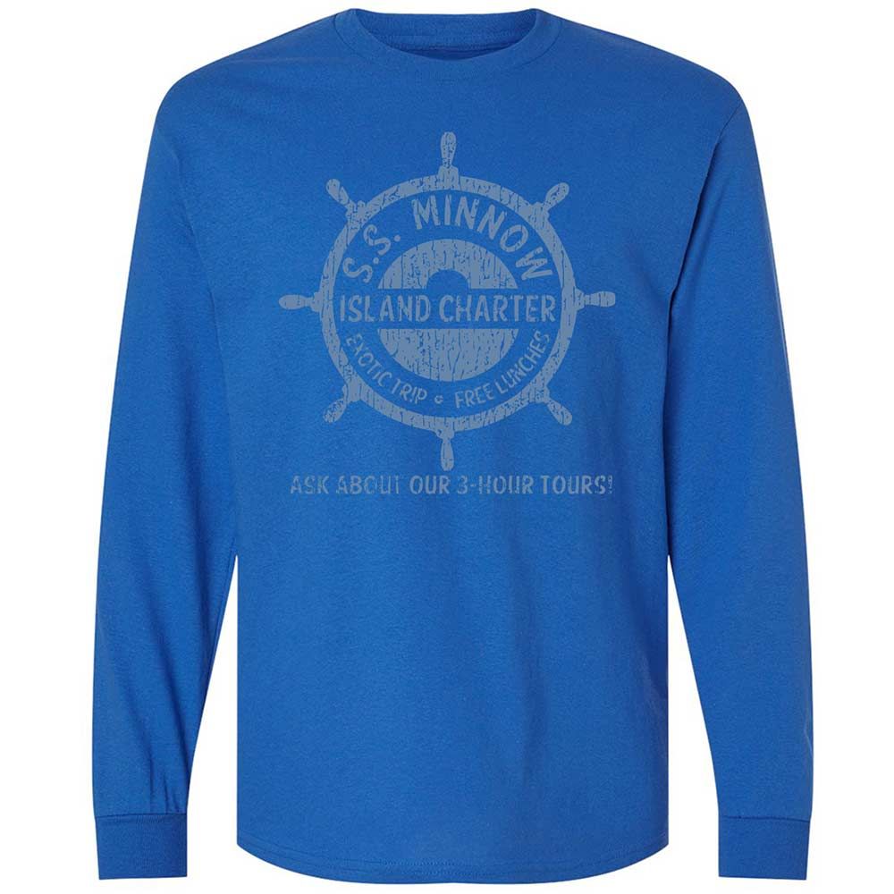 Long Sleeve T-Shirt - RRBAH1F7 - Royal - 7