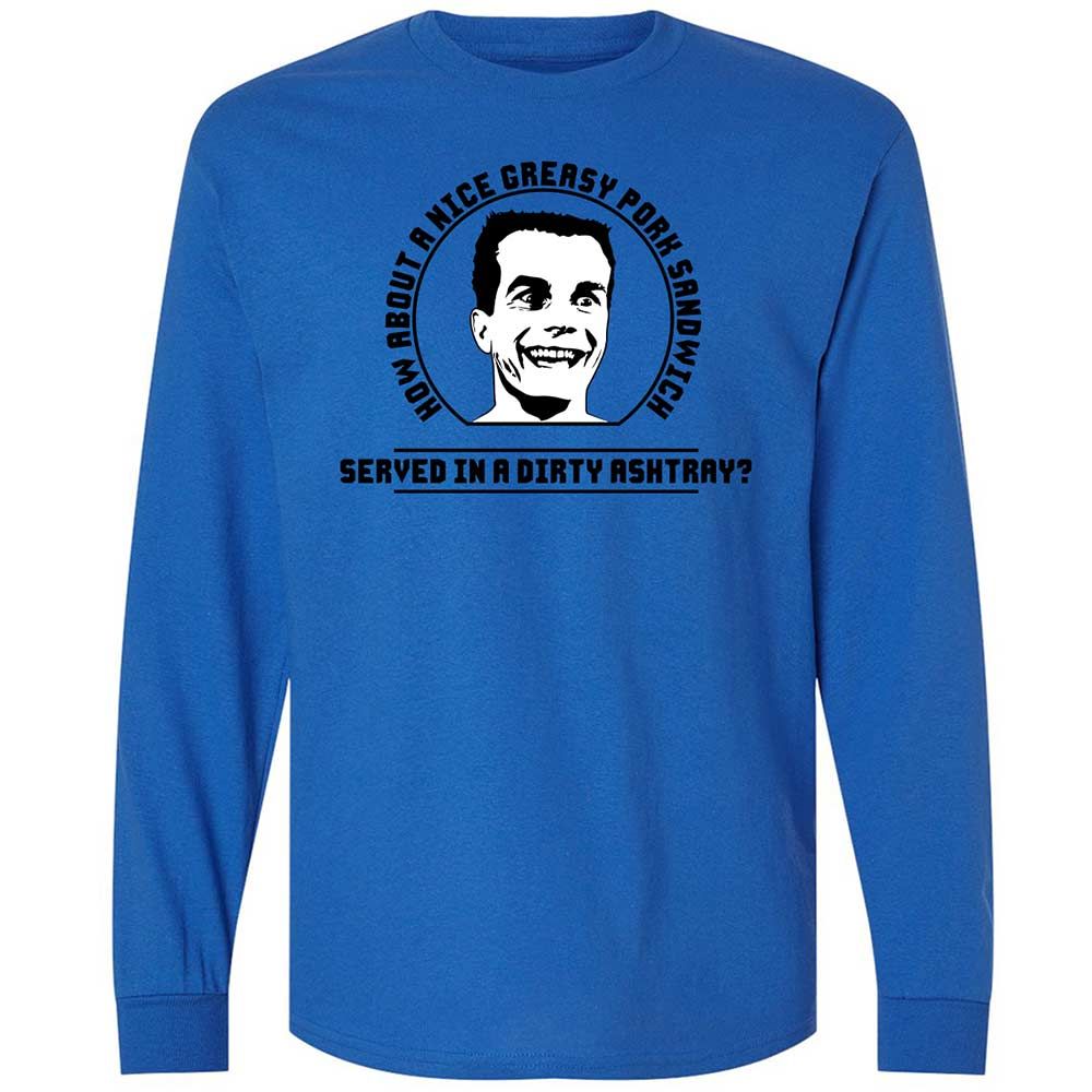 Long Sleeve T-Shirt - MZQAFLLB - Royal - 7